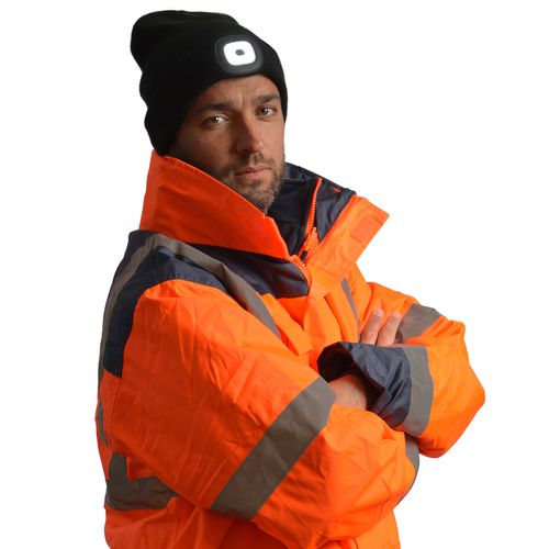 Защитный колпачок EN 812 BONC01L07регулируемыйсо светодиодной головной лампойчерный