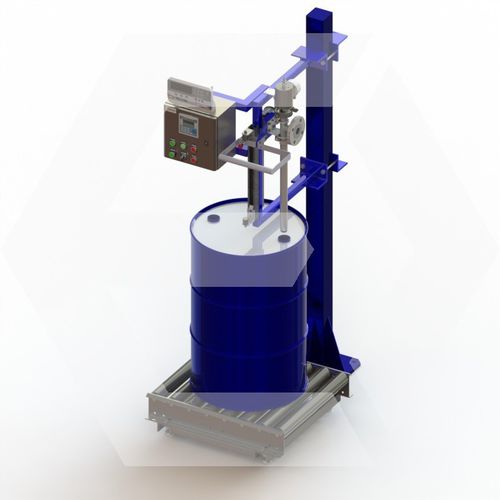 Semi-automatic filling machine ERIFUT 11-1XNP-LT-DOSINGdrumfor packagingcontainer