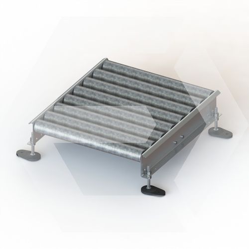 Roller conveyor 37-CRL-800-XL-630-IROhorizontalfor the pharmaceutical industryfor the food industry