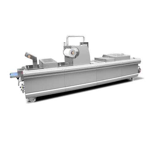 Термоформовочная машина для производства панелей ДЗЛ-420ВСППластиковая пленкадля упаковки пищевых продуктовавтоматическая