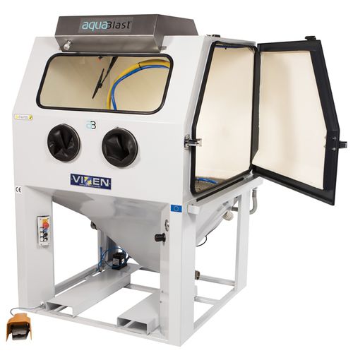 Шкаф мокрой струйной обработки Aquablast® 1215ручнойповоротный барабандвойной