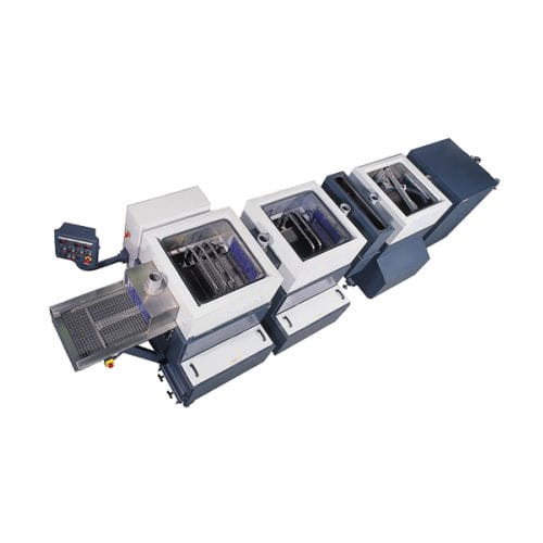 Моечный туннель подвесного конвейера, обезжиривание Tristar