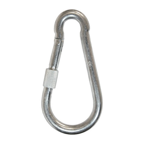 Карабин с замком 70-й серии стальной асимметричный