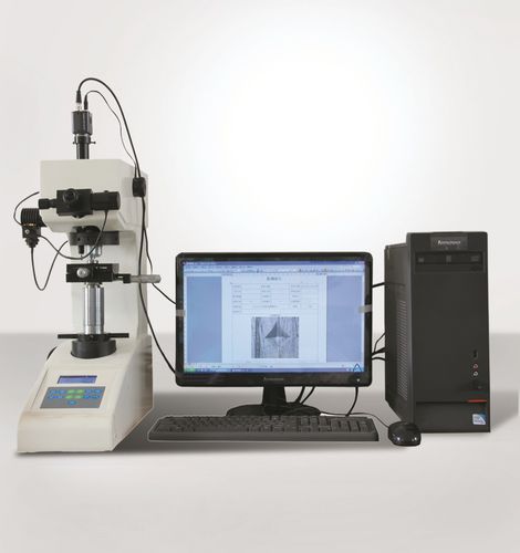 Твердомер по Виккерсу настольныйс панелью управленияс анализом изображения