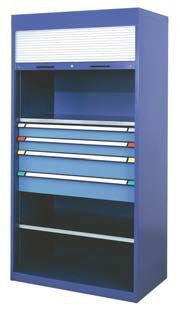 Шкаф для хранения с дверцами из стали