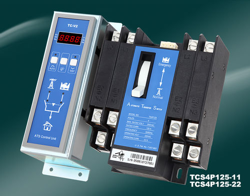Автоматический резервный переключатель TCS2P125 / TCS3P125 / TCS4P125Панельныйаварийный источник питаниядля генератора