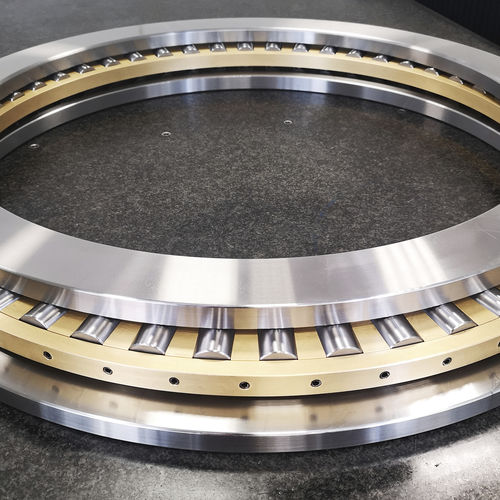 Цилиндрический роликоподшипник осевой из углеродистой стали с латунным сепаратором