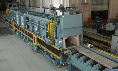 Спекание в печи отверждения, цементация, пайка