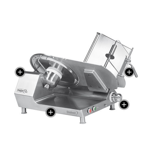 Машина для нарезки ветчины Gravinox 350ручнаякруглое лезвие220В однофазная