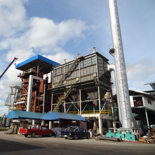 Паровой котел серии ГВСгазобиомассаповоротная решетка