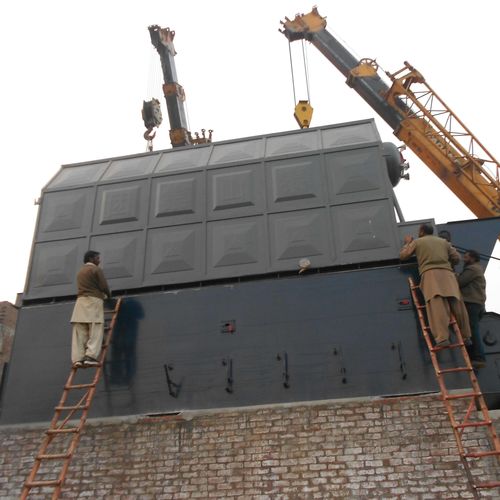 Паровой котел серии SZLгорячая водагазуголь