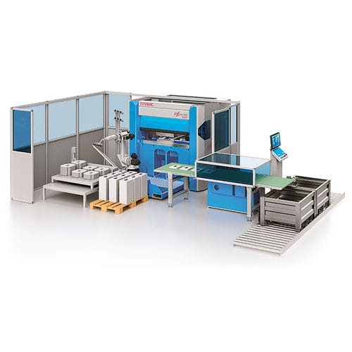 Электрическая гибочная ячейка Fx 1023 - 1547 серии PLUS, трубчатая, 6-осная роботизированная