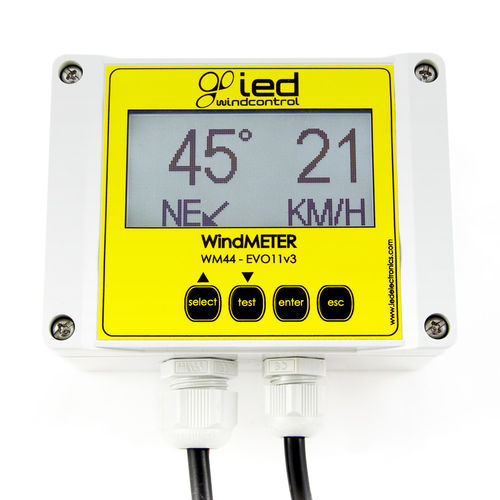 Индикатор скорости ветра WM44-EVO11 серии V3LCD4-20 мАнаружный