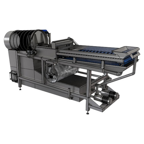 Флотационная стиральная машина для овощей 37автоматическая с ремнем