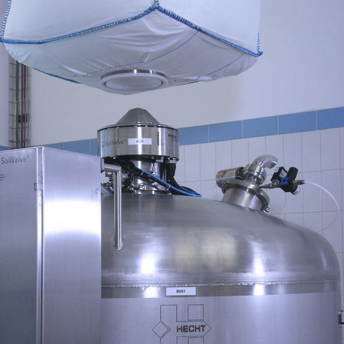 Клапан для больших мешков SoliValve®solidsfillingфиксированный конус