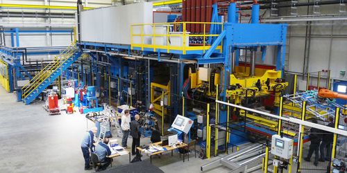 Автоматизированная линия по производству композитных деталей