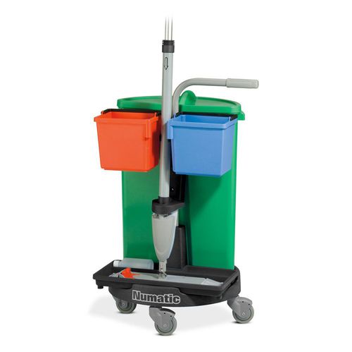 Тележка для чистки NCG0пластикдля контейнеров для храненияс поворотными роликами