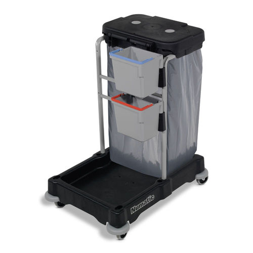 Тележка для уборки SM1405, пластиковый мусор, компактный