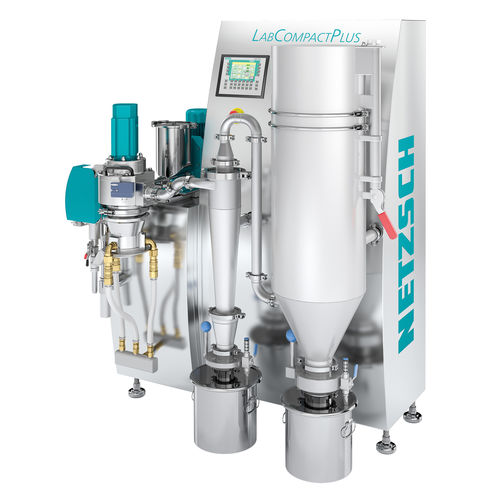 Струйная мельница с кипящим слоем LabCompactPlusвертикальнаякомпактная лаборатория