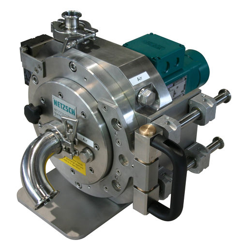 Спиральная струйная мельница серии ConJet®горизонтальнаядля фармацевтической промышленностикомпактная