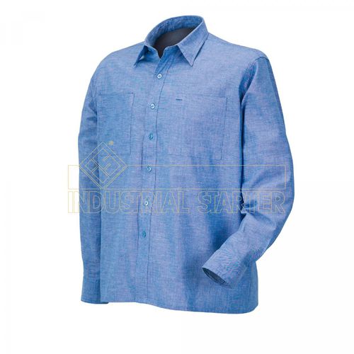 Рубашка рабочая 08160механическая защитахлопокунисекс