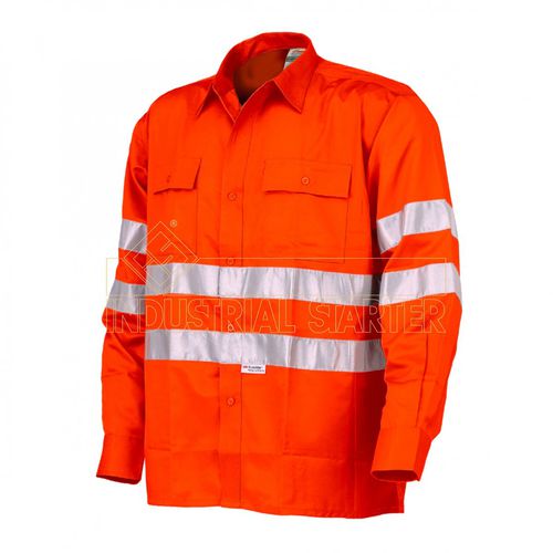 Рубашка повышенной видимости 08160Nworkхлопокполиэстер