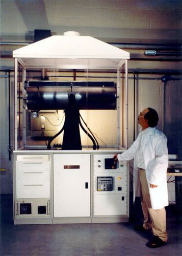 Печь для выращивания кристаллов закалочная трубчатаяэлектрическая