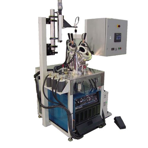 Плавильная печь ABJ-900-3камерная для выращивания кристалловэлектрическая