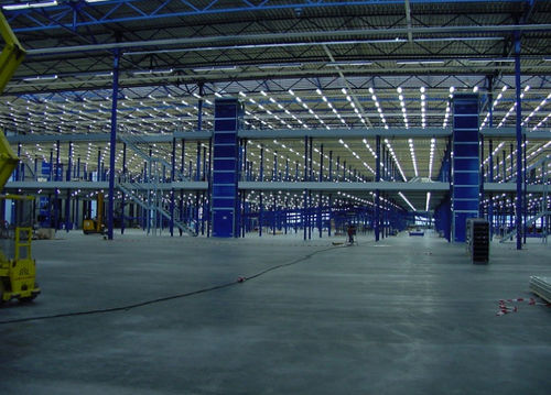 Многоярусный промышленный антресоль для промышленного поладля склада