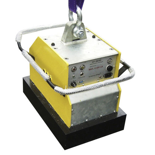 Электропостоянный подъемный магнит с электрическим переключением EPB-6000для плоских и цилиндрических грузовкомпактный аккумулятор