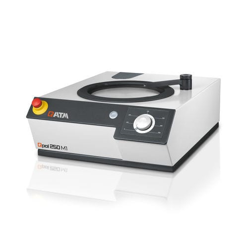 Металлографическая лабораторная полировально-шлифовальная машина QPOL 250 M1стационарная электрическаяручная