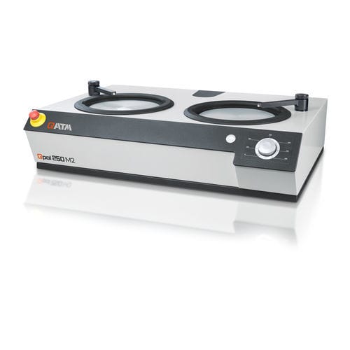 Металлографическая лабораторная полировально-шлифовальная машина QPOL 250 M2стационарная электрическаяручная