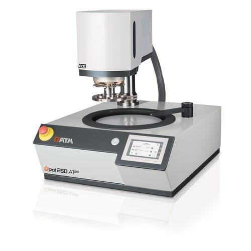 Металлографический лабораторный полировально-шлифовальный станок QPOL 250 A1-ECOнастольныйэлектропневматический