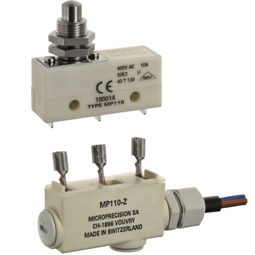 Рычажный микровыключатель MP110однополюсныйIP67герметичный