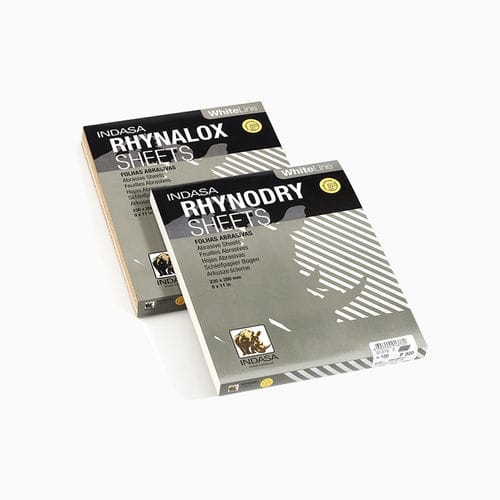 Абразивный материал из оксида алюминия Rhynalox White Linepaperсмолапрочный