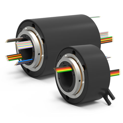 Электрическое контактное кольцо серии ESTполый валстандартс золотыми контактами
