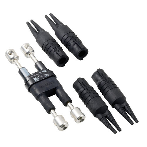 Встроенный держатель предохранителей серии LEX, двойной, наружный, водонепроницаемый