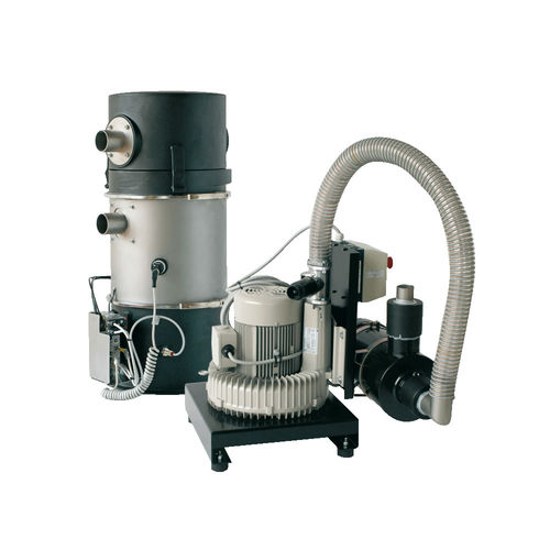 Пневматический транспортерный бункер-загрузчик СУКО-Трехфазныйкомпактный для пластиковых пеллет