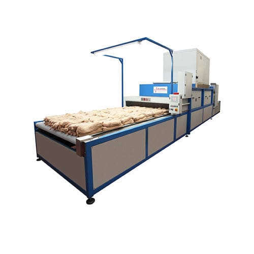 Радиочастотная сушилка EBTin-lineдля текстильной промышленности