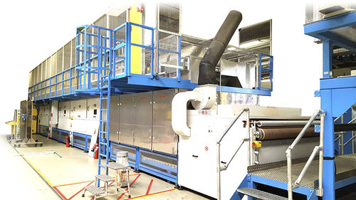 Радиочастотная сушилка TD-NWin-lineдля текстильной промышленности