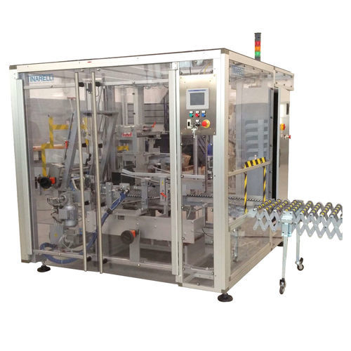 Горизонтальный упаковщик в коробки CHM10S17автоматическое штабелированиедля пищевой промышленности и производства напитков