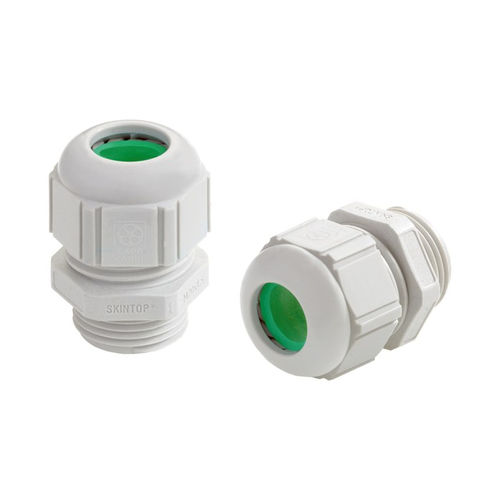 Пластиковый кабельный ввод SKINTOP® серии ST-HF-M IP68, безгалогеновый, огнестойкий