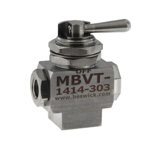 Кран шаровой МБВТ-1414рычажный для воды