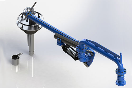 Fluid transfer loading arm LA130V seriestop-loader