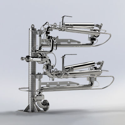 Рукоятка для загрузки и разгрузки жидкости