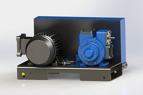 Насос для растворителя серии PUтопливоэлектрическийредуктор