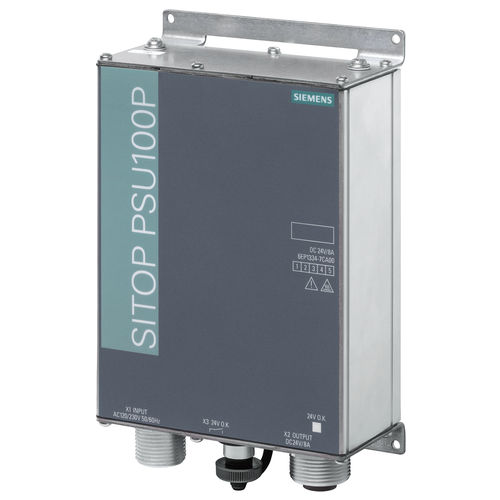 Источник питания переменного/постоянного тока SITOP PSU100P стабилизированный, переключаемый, однофазный