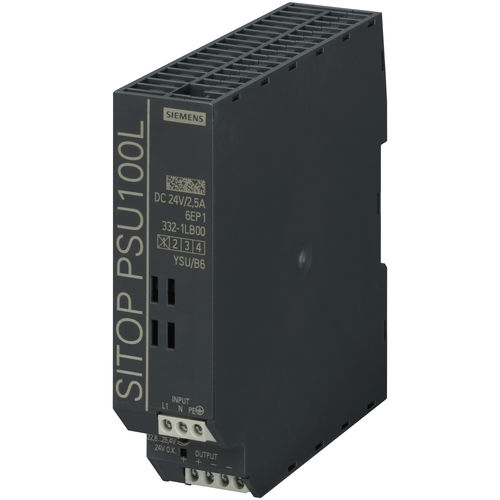 AC/DC power supply SITOP PSU100L stabilizedswitchingsingle-phase