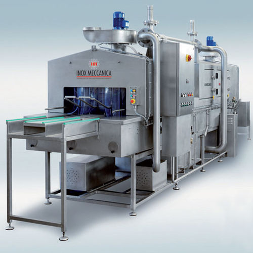 Автоматическая моечная машина для пищевой промышленностис корзинойс конвейером