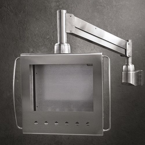 Система опорных рычагов для плоского экрана MO.VI.нержавеющая сталь